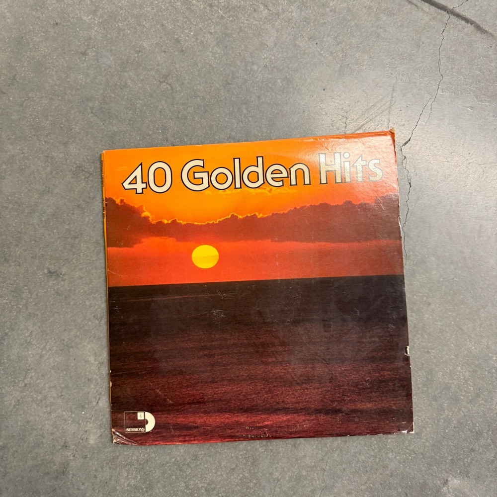 Sessions Presents 40 Golden Hits 3 LP Vinyl Record Set ARI 1011 Various Artists